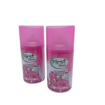 Pachet rezerva odorizant camera FIRST TIME, ORCHID, 2x205ml