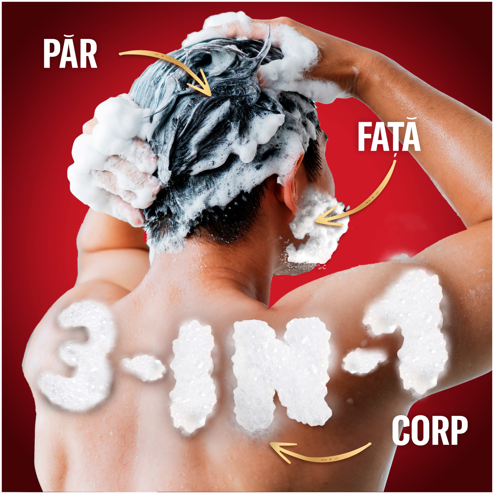 Gel de dus si sampon 3 in 1 Old Spice Deep Sea pentru corp, par si
