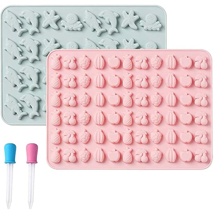 Forme prajituri, changdi, silicon, 90 cavitati