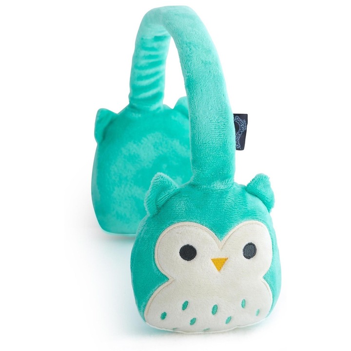 Детски слушалки Squishmallows On Ear, Безжични, Bluetooth, Тюркоаз