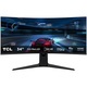 МониторGamingQDMini-LEDTCL34R83Q,Извит,34",UWQHD(3440x1440),170Hz,1ms,AMDFreeSync™Premium,NVIDIAG-Sync™,HDR1400,Ambientlight,PantoneValidated,1500R,Говорители3Wx2,KVM,USBType-C90W,HubUSB,2xHDMI,DisplayPort,Pivot,Бял