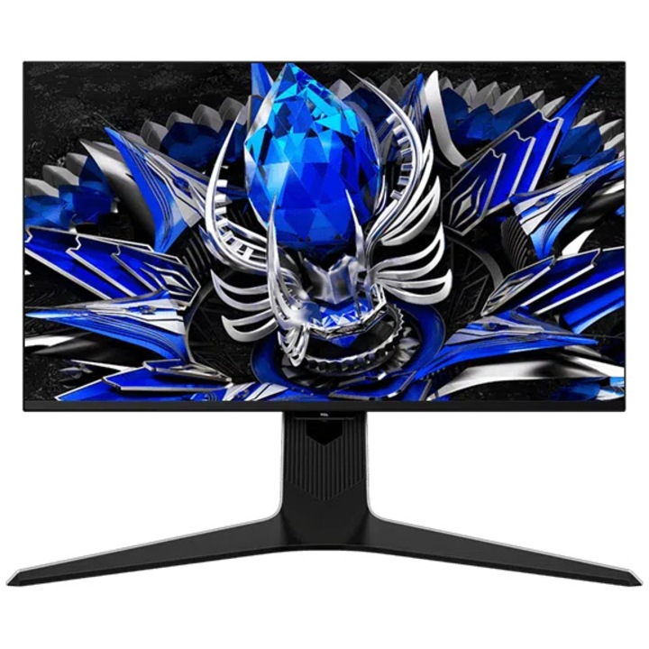 TCL 27R83U QD Mini-LED 27" Gaming monitor, UHD (3840x2160), 160 Hz, 1 ms, AMD FreeSync™ Premium, NVIDIA G-Sync™, HDR 1600, Környezeti fény, Hangszórók, USB Type-C, USB hub, 2x HDMI , Display Port, Jack, Pivot, Fehér