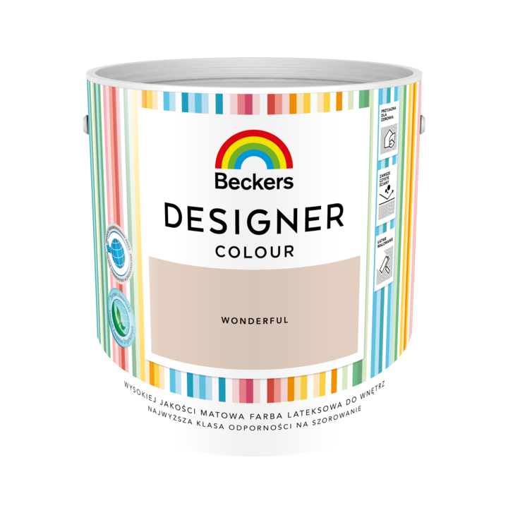 Vopsea, Beckers Designer Colours, bej, 2.5L