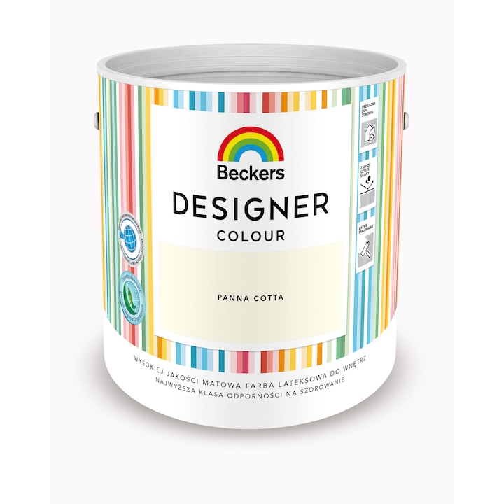 Vopsea, Beckers Designer Colours, galben, 2.5L