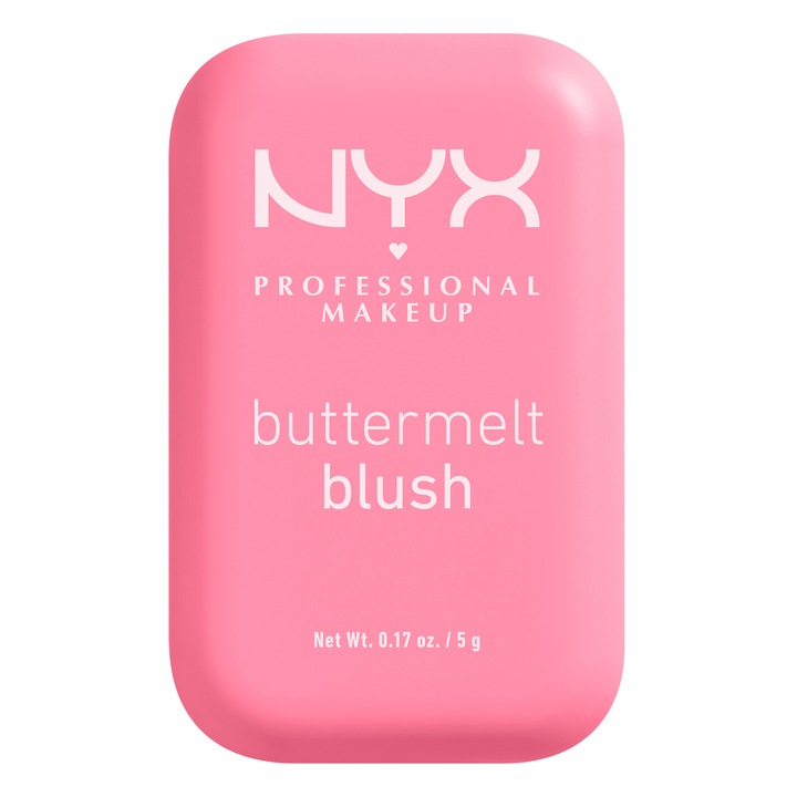 Fard de obraz NYX PM Buttermelt Blush, 02 Butta Together, 5 g