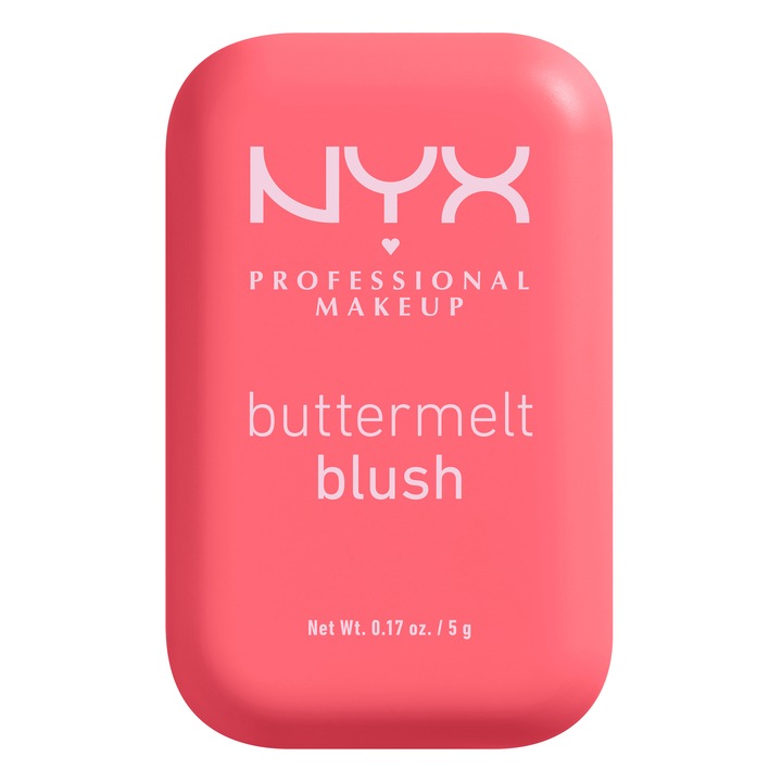 Руж NYX PM Buttermelt Blush, 04 U Know Butta, 5 гр