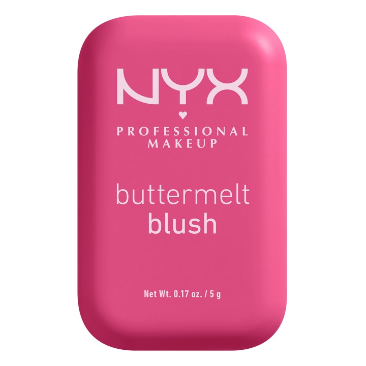 Руж NYX PM Buttermelt Blush, 07 Butta With Time, 5 гр