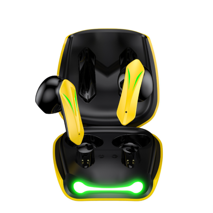 Casti Wireless Kolinsky, Bluetooth 5.3, control tactil, galben