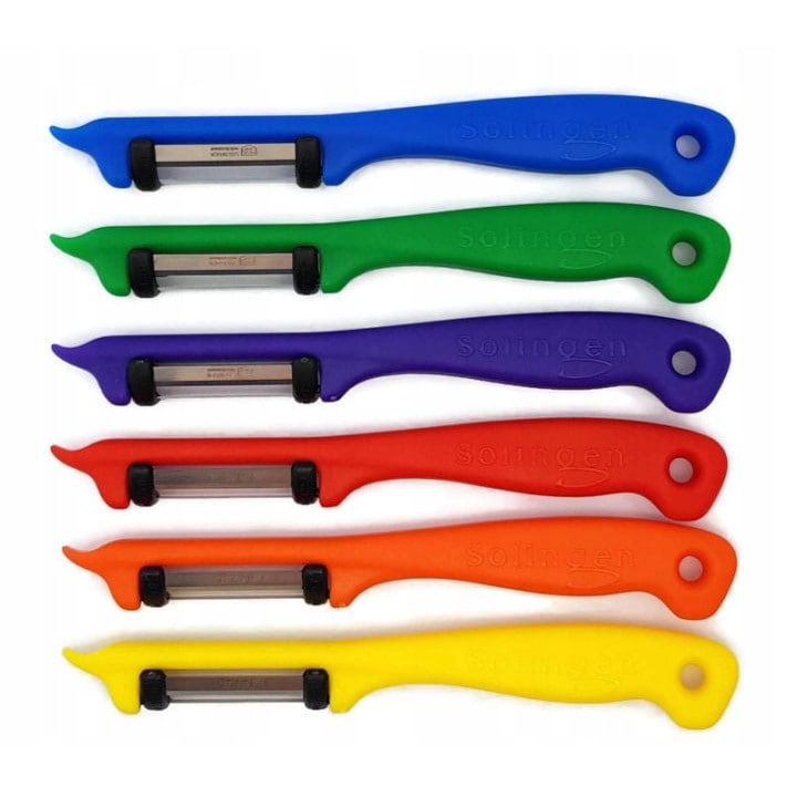 Zöldség- és gyümölcshámozó, Solingen, Többszínű, 18x3,5cm