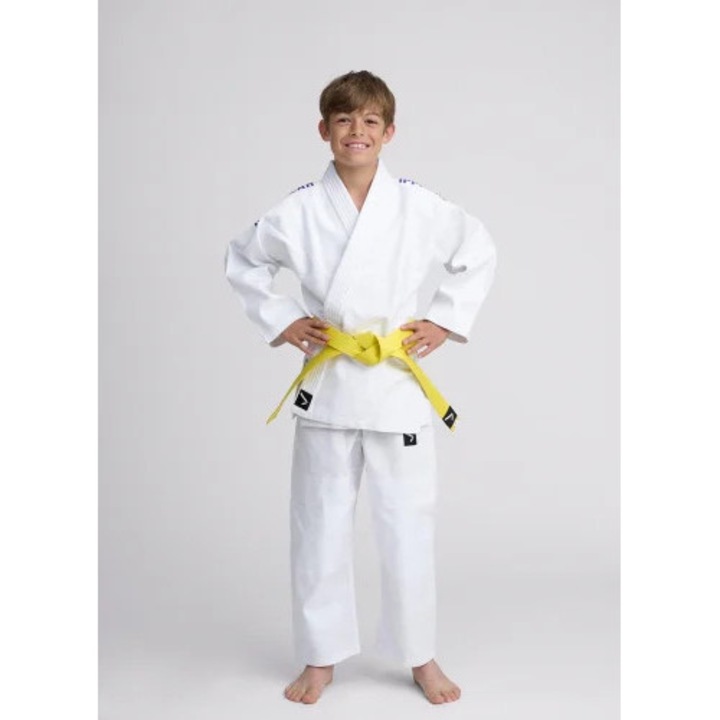Kimono Judo KIDS Ippon Gear GI NXT cu broderie - Albastru, Alb