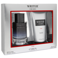 Set 2 produse, Writer, Barbati (apa de toaleta,100 ml+gel de dus ,150ml)