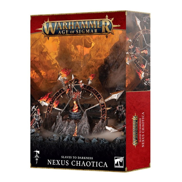 Игра Games Workshop, Warhammer Age of Sigmar Nexus Chaotica Game Expansion, 23 части, Сив