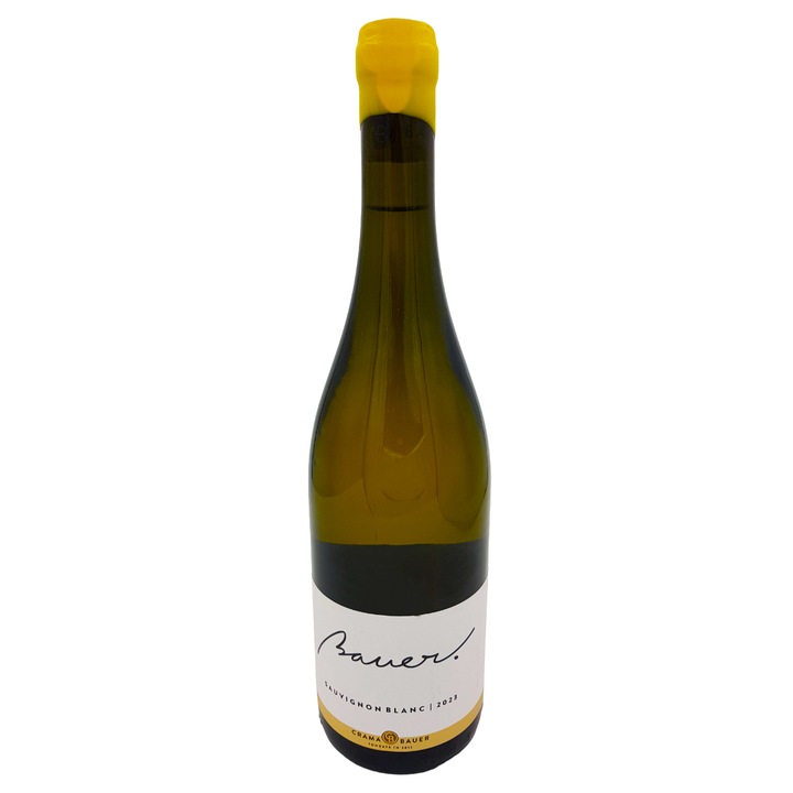 Vin Alb Bauer Sauvignon Blanc, Sec, 0.75l
