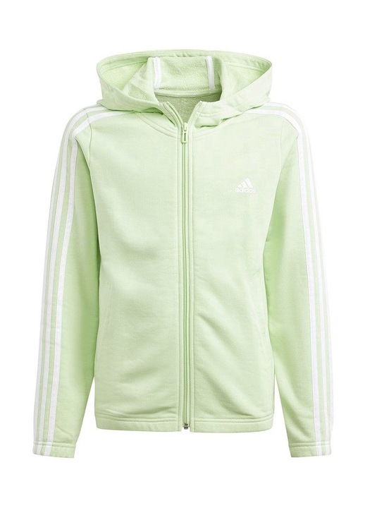 Hanorac Adidas IS2632 cu fermoar si gluga Celadon, Verde aquamarin, M