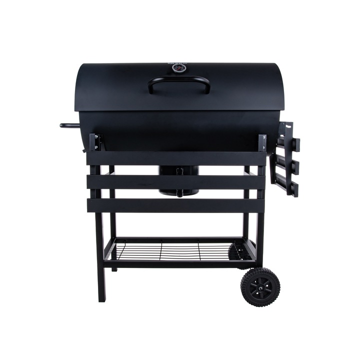 Hengeres grill fedéllel, grill mérete 71 x 45 cm, Geko G80514