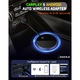 goBERA® 2 в 1 безжичен адаптер за кола, съвместим с IOS 10+ и Android 11+, Apple CarPlay и Android Auto Module, WiFi 5 Ghz, AI процесор, гласово управление, лесна конфигурация Plug and Play, USB-A/C връзка, черен