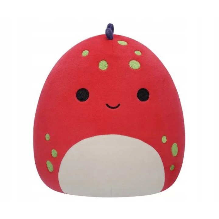 Papusa de plus, Squishmallows Dolan, Jazwares, 19x19x10cm, Rosu