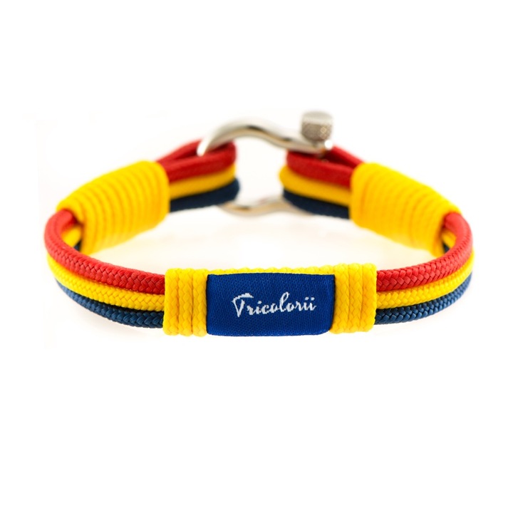 Bratara multicolora pentru barbati Constantin Nautics Tricolorii CNFRF #01 - M