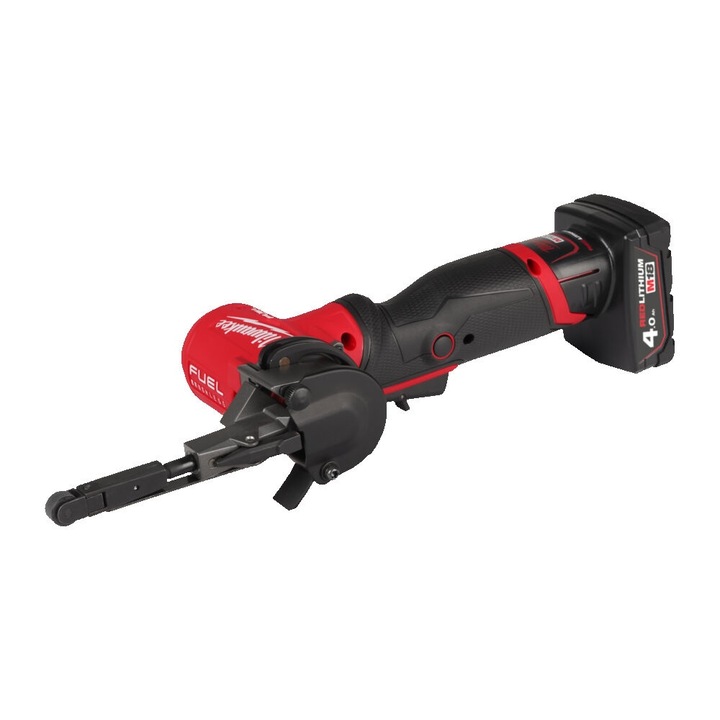 Slefuitor cu banda Milwaukee, M12, FUEL FBFL10-402B, 1.0kg, baterie 2.0Ah