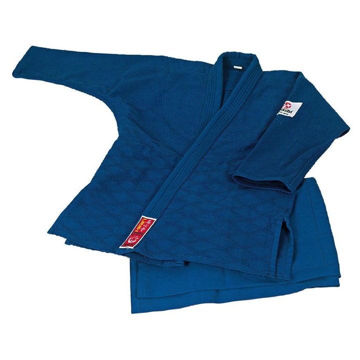Uniforma Judo-Gi "Kirin", Hayashi, Albastru, 140 cm