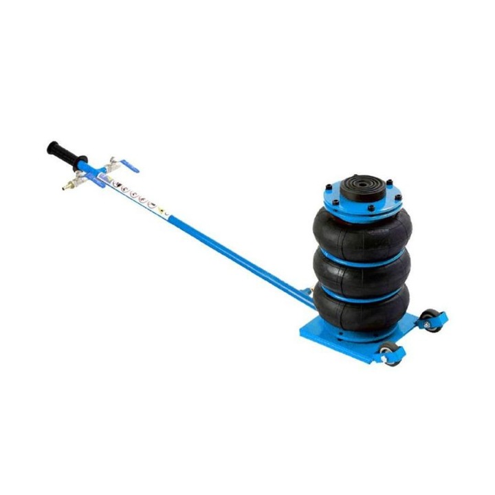 Cric pneumatic 3 perne de aer, 3 tone, Euro Quip