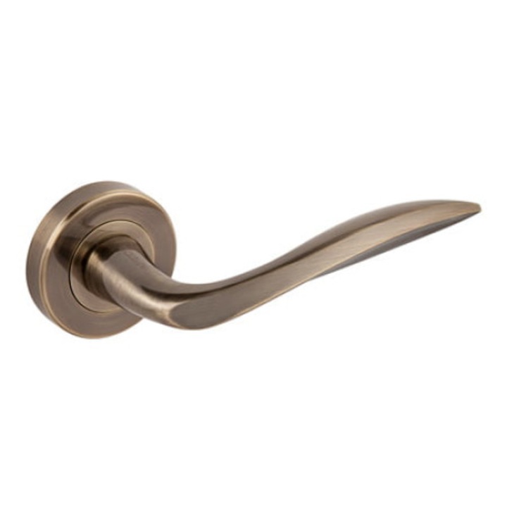 Maner usa, APECS, aluminiu, grosime usi 38-58 mm, maro