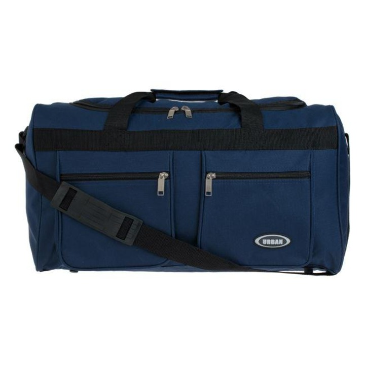 Utazótáska, kék, 50 x 26 x 28 cm