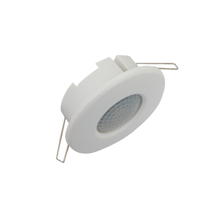 Senzor miscare Aca Light, WiFi, 230V, IP20, 360°, 8m, alb