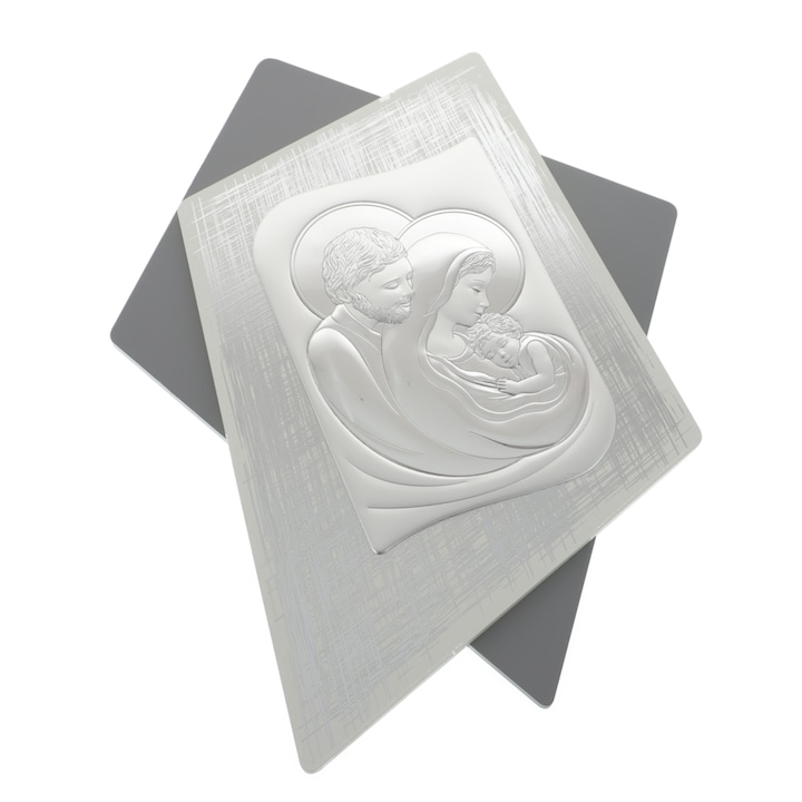 Exkluzív ikonfestmény Shabby Chic Holy Family 64cm