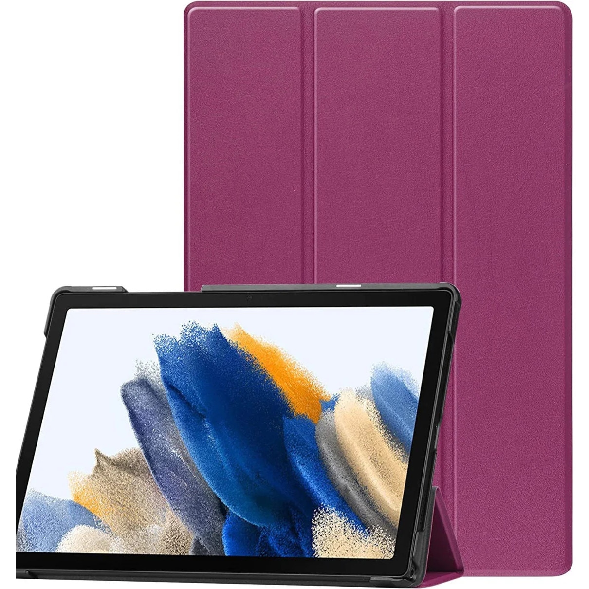 Husa Samsung Galaxy Tab A9 Plus, 11inch UltraSlim de tip stand, cu functie sleep/wake-up, Sigloo, Purple