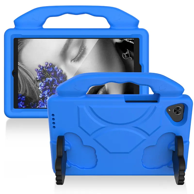 Husa Samsung Galaxy Tab A9 8.7 inch Shockproof de tip stand albastru