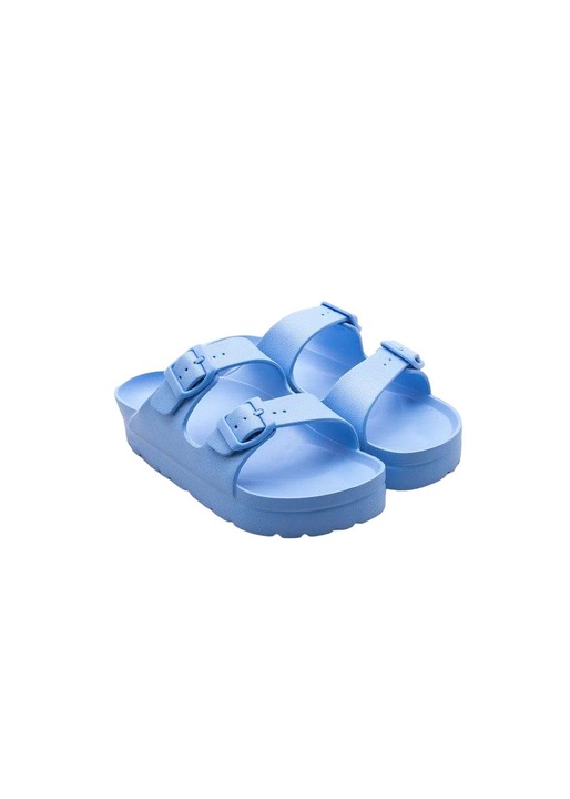 Papuci dama, Outhorn, Sintetic, Albastru, 36 EU