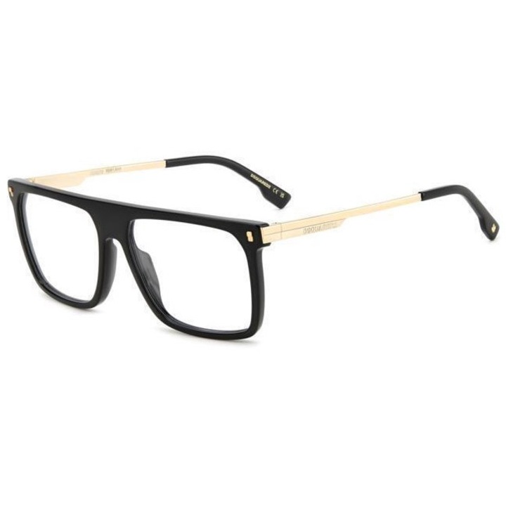 Rame ochelari, Dsquared2, negru/auriu