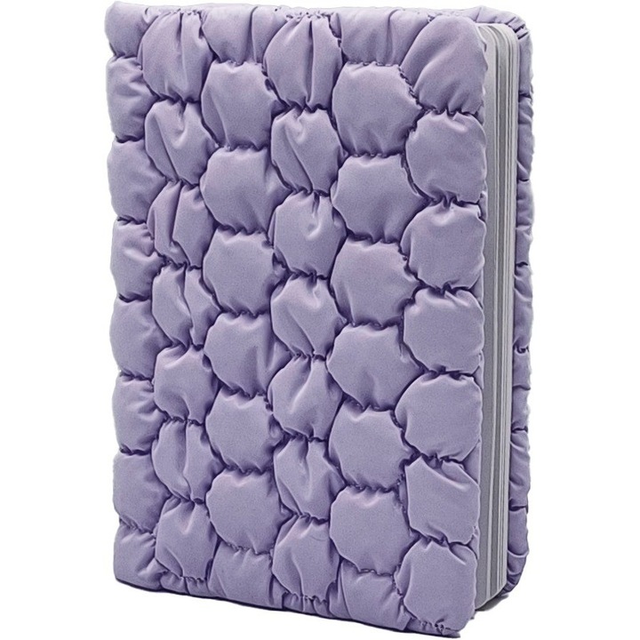 Agenda Stnux Puffy, 80 file, Violet, A5