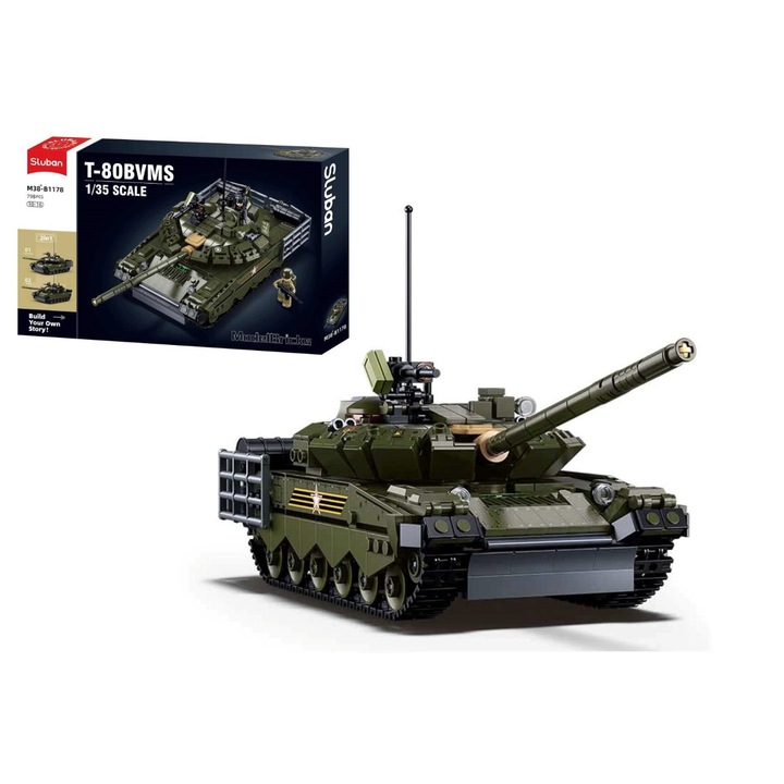 Set de constructie, Sluban, Plastic, 790 piese, 8 ani+, Multicolor