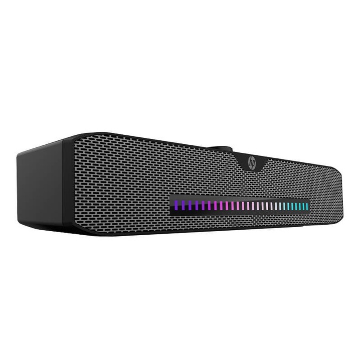 Саундбар HP DHS-4200, Bluetooth 5.2, LED, черен, 388x72.6x74.5mm