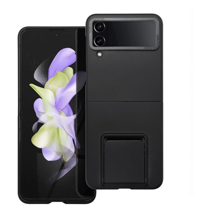 Силиконов калъф Omni за Samsung Z Flip 4, черен
