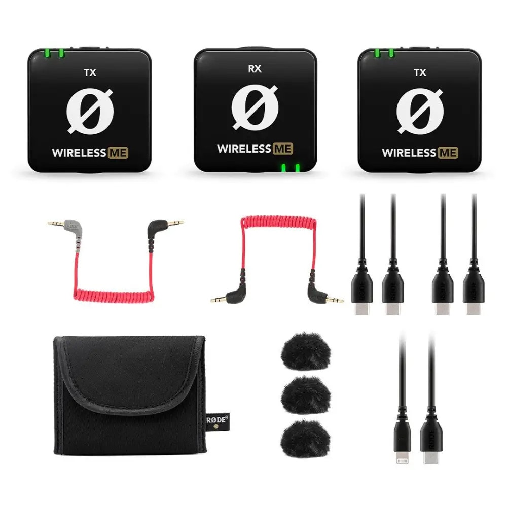 Microfon Rode Wireless ME Dual Compact Wireless Negru - eMAG.ro