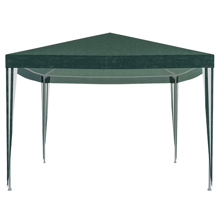 Cort Pavilion Verde 3x3 m pentru Petrecere, Evenimente, Curte sau Gradina