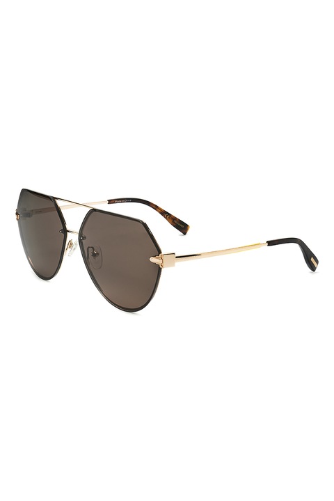 Trussardi, Слънчеви очила Aviator, Златист, Черен, Кафяв, 63-14-145