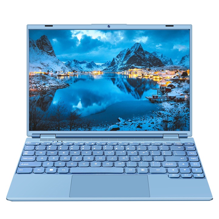 Aocwei A7 14 hüvelykes laptop 8GB DDR4 256GB SSD 1TB bővítő Celeron N5095 Win 111920*1200 Dual WiFi-Blue