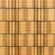 Set paravane pentru balcon vidaXL, 5 buc. maro deschis 255x19 cm poliratan 1.94 kg 156316