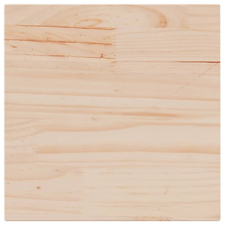 Плот за маса vidaXL, 40x40x1, 7 см, Квадратен, Бор масив, 0.85 Kg