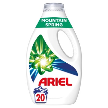 Detergent lichid Ariel Mountain Spring, 20 spalari, 1l