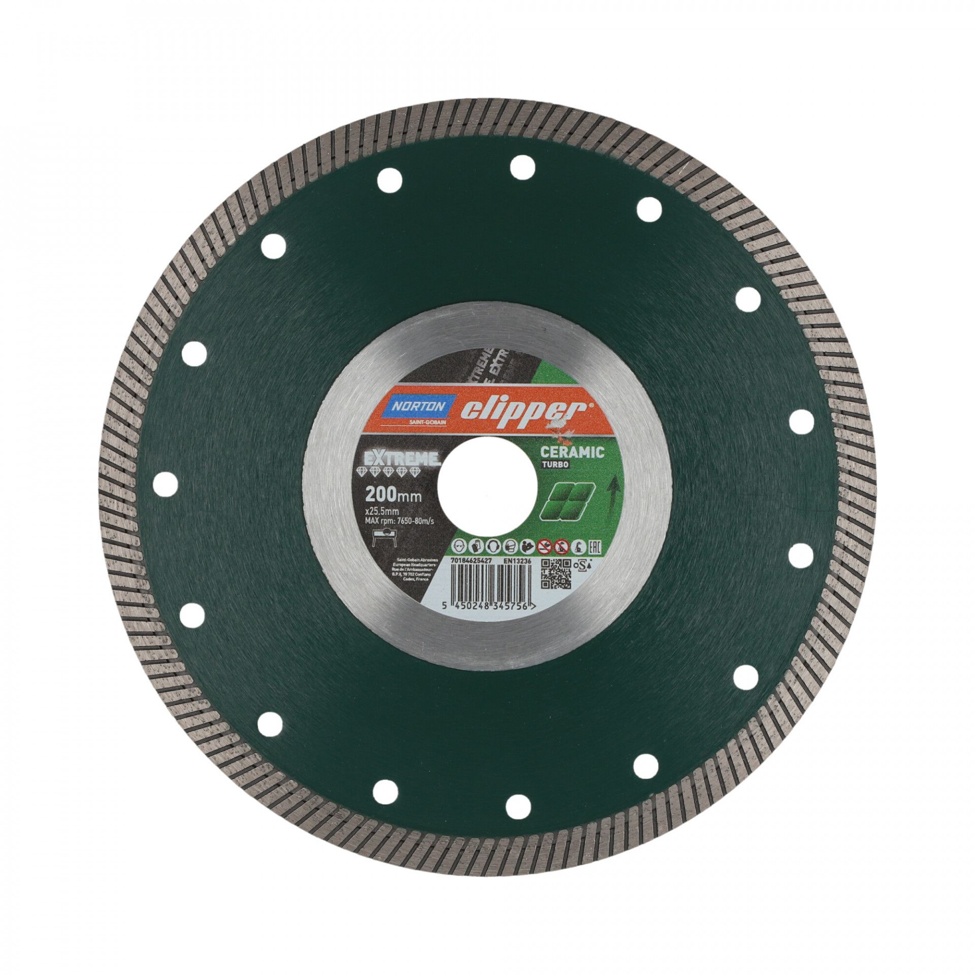 Disc de taiere cu diamant Norton Clipper Extreme Ceramic Turbo