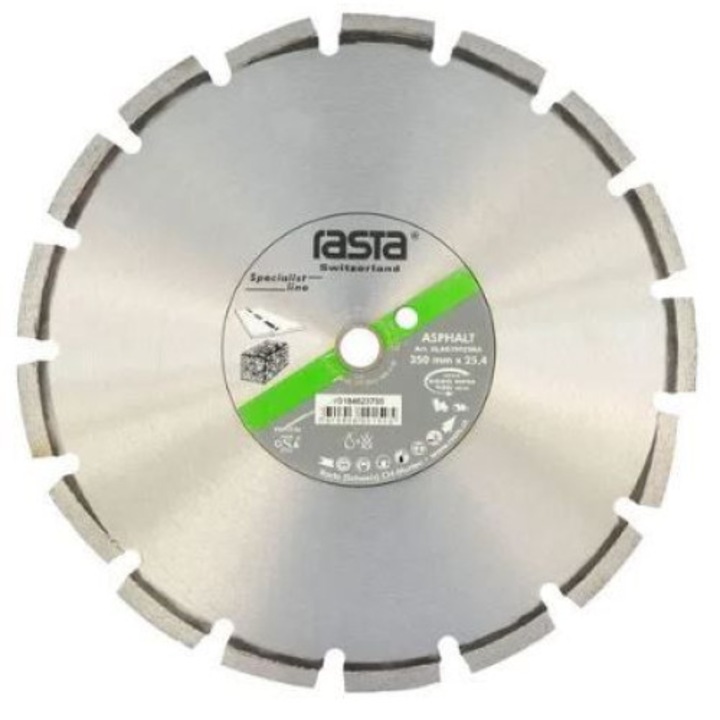 Rasta aszfalt és frissbeton gyémánt vágókorong Ø350x25, 4/20 mm