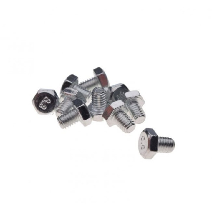 Set 10 suruburi pinion fata, M6 x 1.0, lungime 8mm