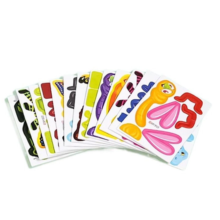 3D Puzzle Rovarok, BUGS, sima sarkok, sokszínű