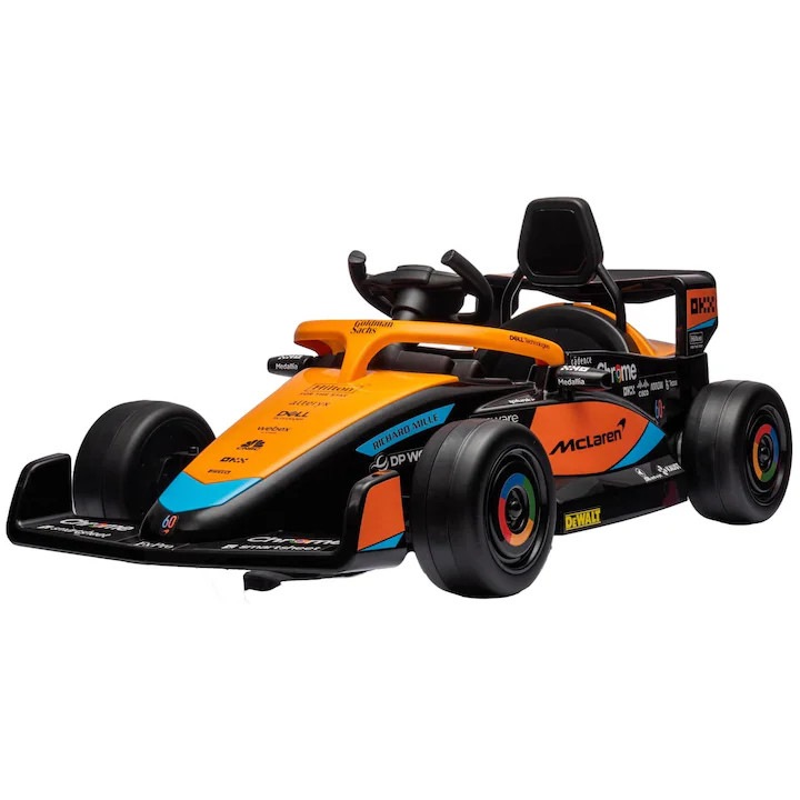 Electric Baby Car Rider, Sun Baby, McLaren Quad, 3 ani +, 115x67x50 cm, portocaliu