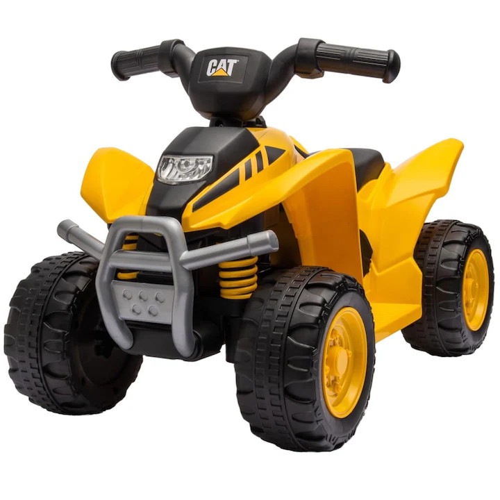 Electric Quad Baby Rider, Sun Baby, CAT TRX, 30W, 1+, 68x38x43cm, galben